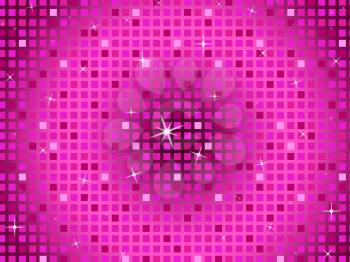Pink Squares Background Meaning Twinkling Pattern And Party
