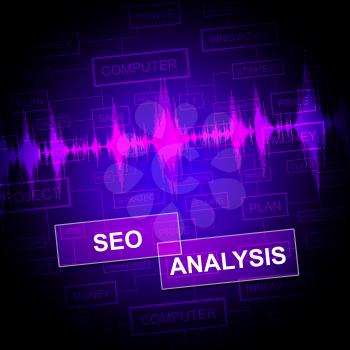 Seo Analysis Showing Data Analytics And Research