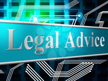 Legal Advice Showing Legality Law And Assistance
