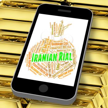 Iranian Rial Representing Forex Trading And Exchange
