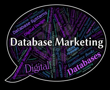 Database Marketing Meaning Databases Word And Words