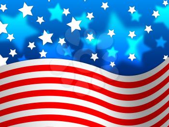 Amercian Flag Background Meaning Stripes And Stars
