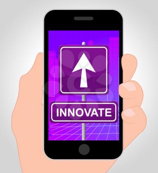 Innovate Online Indicating Mobile Phone And Restructuring