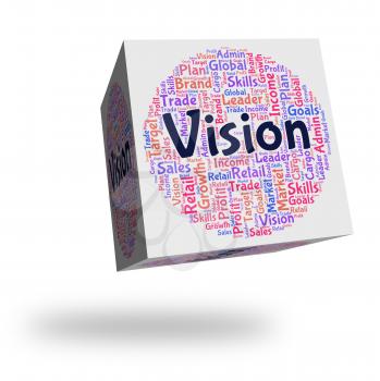 Vision Word Indicating Goal Visions And Prediction