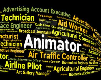 Animator Job Meaning Occupation Cartoon And Animators