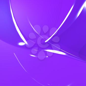 Light Streaks On Purple As Dramatic Background