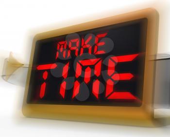 Make Time Digital Clock Meaning Fit In What Matters
