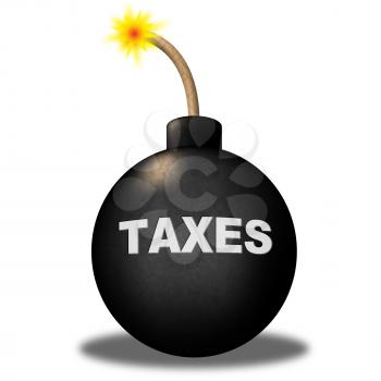 Taxes Alert Meaning Excise Bomb And Caution
