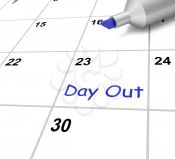 Day Out Calendar Meaning Outing Or Excursion
