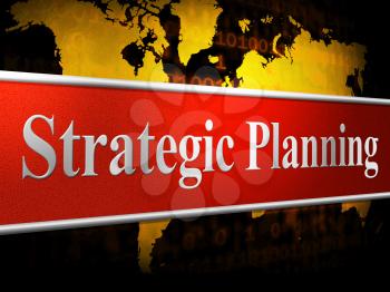 Strategic Planning Indicating Recipe Idea And Scheme