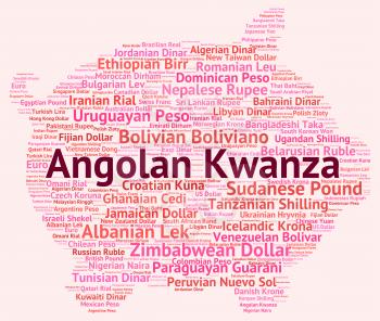Angolan Kwanza Representing Foreign Exchange And Banknotes