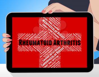 Rheumatoid Arthritis Showing Ill Health And Sick