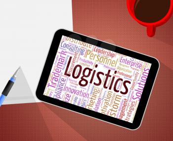 Logistics Word Representing Analysis Coordinate And Logistical