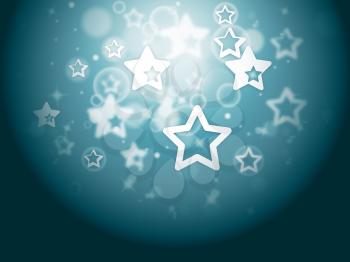 Stars Background Showing Glittery Wallpaper Or Twinkling Stars
