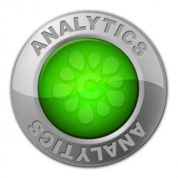 Analytics Button Showing Collecting Measurement And Online