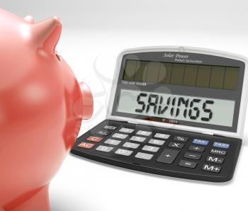 Savings Calculator Showing Growth Save And Invest