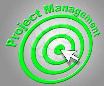 Project Management Representing Directorate Manager And Boss