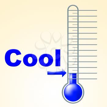 Thermometer Cool Meaning Frost Measurement And Celsius