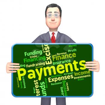 Payments Word Meaning Amount Remittances And Payable 