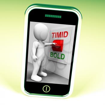 Timid Bold Switch Meaning Fear Or Courage