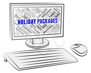 Holiday Packages Indicating Tour Operator And Vacational