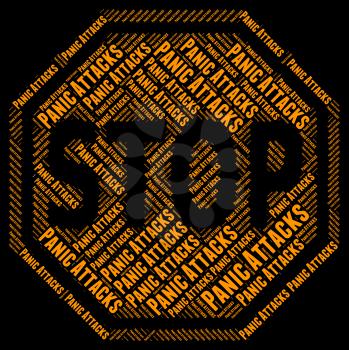 Stop Panic Representing Attacks Palpitations And Apprehension