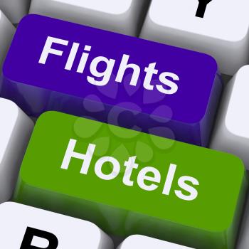 Flights And Hotel Keys For Overseas Vacations Booked Online