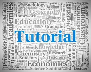Tutorial Word Showing Online Tutorials And Education