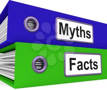 Myths Facts Folders Meaning Factual And Untrue Information