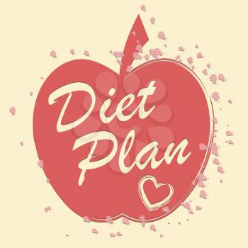 Diet Plan Indicating Weight Loss And Plans