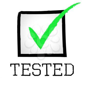 Tick Tested Representing Excellence Tests And Confirm