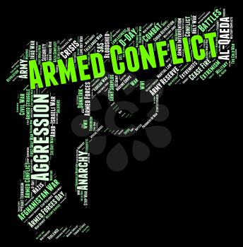 Armed Conflict Showing Engagement Encounter And War