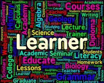 Learner Word Indicating Studying Tutoring And Development
