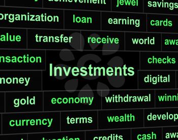 Investments Invest Meaning Return Invests And Roi
