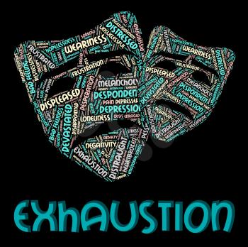 Exhaustion Word Meaning Worn Out And Shattered