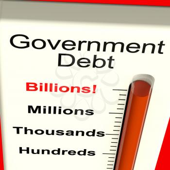 Goverment Debt Meter Shows Nation Owing Billions
