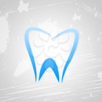 Tooth Icon Showing Dentistry Dental And Smile