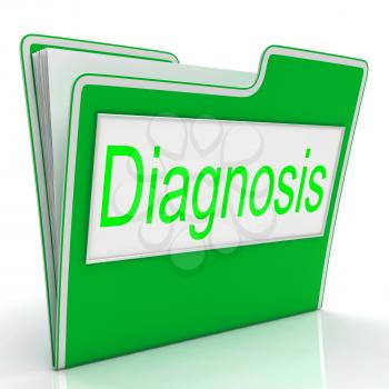 Diagnosis File Showing Medical Doctor And Business