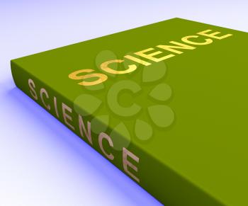 Science Book Showing Education And Learning