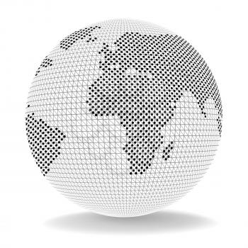 World Globe Representing Importing Selling And Ecommerce