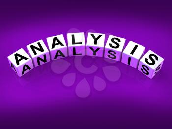 Analysis Blocks Representing Research Scrutiny Reasoning and Analytics