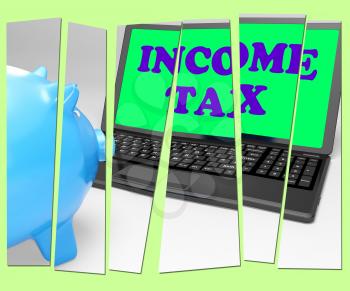 Income Tax Piggy Bank Meaning Taxation On Earnings