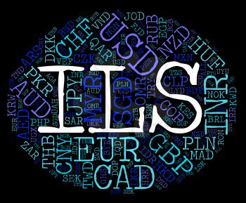Ils Currency Indicating Forex Trading And Word