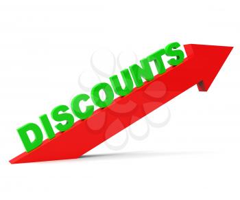 Increase Discount Showing Cut Rate And Gain