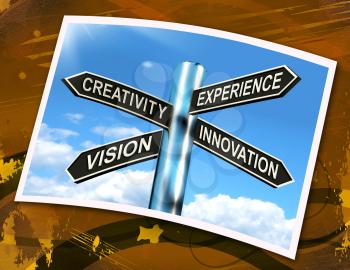 Creativity Experience Innovation Vision Sign Meaning Business Development