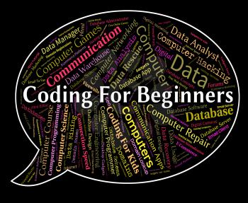 Coding For Beginners Meaning New Boy And Pupil