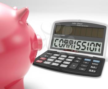 Commission Calculator Shows Bonus Income Benefit Or Award