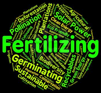 Fertilizing Word Meaning Soil Conditioner And Composted