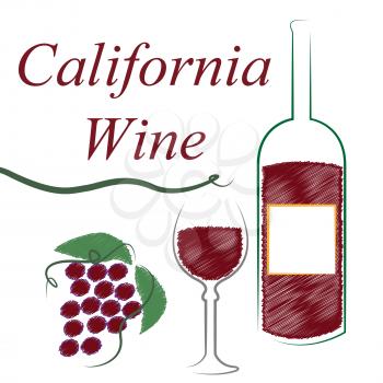 Winery Wine Indicating The United States And Alcoholic Drink