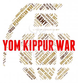 Yom Kippur War Representing Arab States And Hostilities